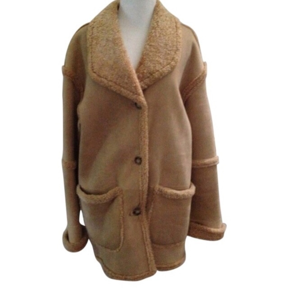 ISO Bloomingdale's Reversible Shearling Coat